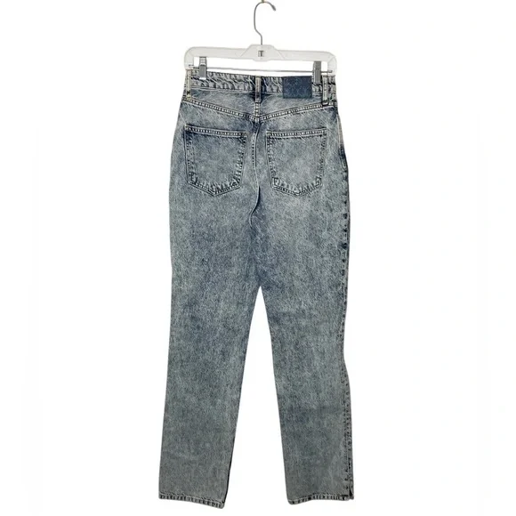 NWT We The Free My Own Lane Jeans Size 28 In Indigo Straight Leg Denim - Picture 3 of 11